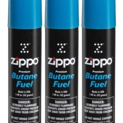 Zippo 3-can Butane Pack (Ships Ground)