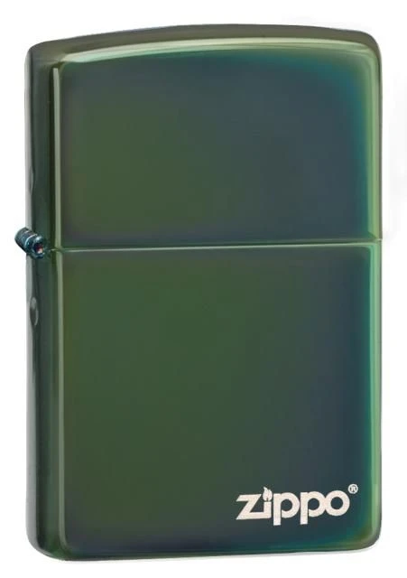 Zippo Chameleon Chrome Plated Logo Lighter 3 Zippo Chameleon Chrome Plated Logo Lighter