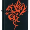 Zippo Dragon Black Matte Lighter