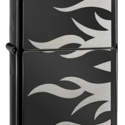 Zippo Ebony Flames Windproof Lighter