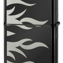 Zippo Ebony Flames Windproof Lighter -Visol Products shop zippo ebony flames windproof lighter 70