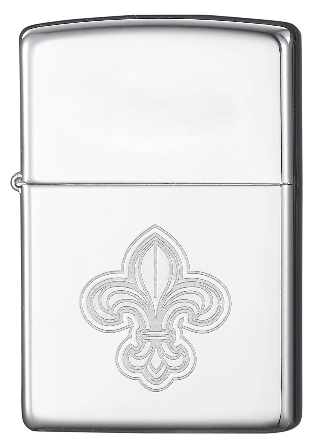 Zippo Fleur De Lis High Polish Chrome Windproof Lighter 4 Zippo Fleur De Lis High Polish Chrome Windproof Lighter - Image 2