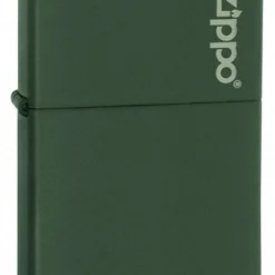 Zippo Green Matte Lighter With Zippo Logo -Visol Products shop zippo green matte lighter with zippo logo 56