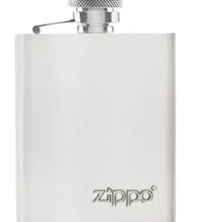 Zippo Hi Polish 3oz Stainless Steel Flask