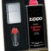 Zippo High Polish Chrome Vintage Lighter Gift Kit - Ships By Ground Only -Visol Products shop zippo high polish chrome vintage lighter gift kit 49