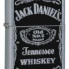Zippo Jack Daniel's Old No. 7 Label Street Chrome Lighter 2 Zippo Jack Daniel's Old No. 7 Label Street Chrome Lighter -Visol Products shop zippo jack daniel s old no 7 label street chrome lighter 42