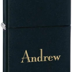 Zippo Lighter - Black Matte Finish -Visol Products shop zippo lighter black matte finish 86