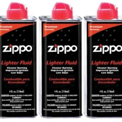 Zippo Lighter Fluid 4 Oz 3-Can Pack (Ships Ground)