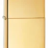 Zippo Lighter - High Polish Solid Brass -Visol Products shop zippo lighter high polish solid brass 40