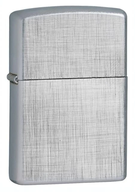 Zippo Linen Weave Brushed Chrome Lighter 3 Zippo Linen Weave Brushed Chrome Lighter