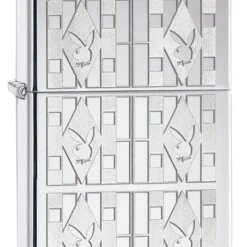 Zippo Playboy Triangles High Polish Chrome Windproof Lighter