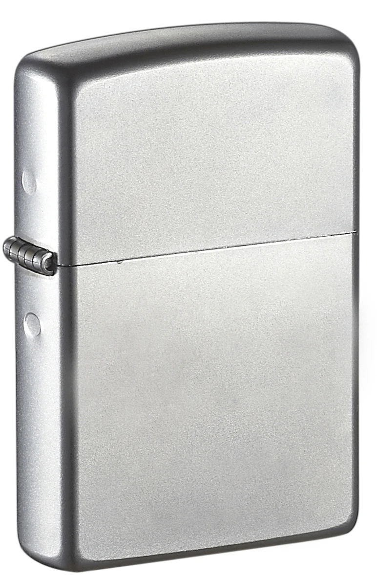 Zippo Satin Chrome Lighter With Double Torch Lighter Insert 3 Zippo Satin Chrome Lighter With Double Torch Lighter Insert
