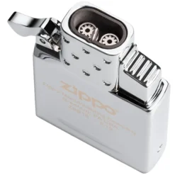 Zippo Satin Chrome Lighter With Double Torch Lighter Insert 11 Zippo Satin Chrome Lighter With Double Torch Lighter Insert -Visol Products shop zippo satin chrome lighter with double torch lighter insert 79