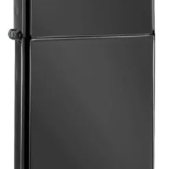 Zippo Slim Ebony Logo Lighter