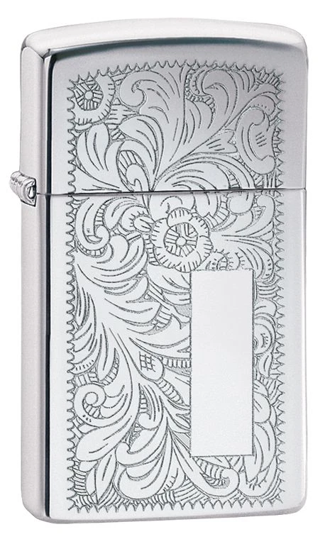 Zippo Slim Venetian Personalized Lighter W/ Free Engraving 5 Zippo Slim Venetian Personalized Lighter W/ Free Engraving - Image 3