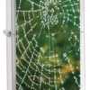 Zippo Spider Web Rain Drops Brushed Chrome Lighter -Visol Products shop zippo spider web rain drops brushed chrome lighter 47