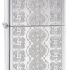 Zippo Swirled Circles High Polish Chrome Windproof Lighter
