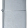Zippo Vintage Brushed Chrome Lighter Without Slashes
