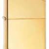 Zippo Vintage Polished Brass Personalized Lighter