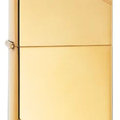 Zippo Vintage Polished Brass Personalized Lighter