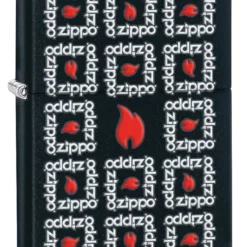 Zippo Zippo Surround Black Matte Windproof Lighter